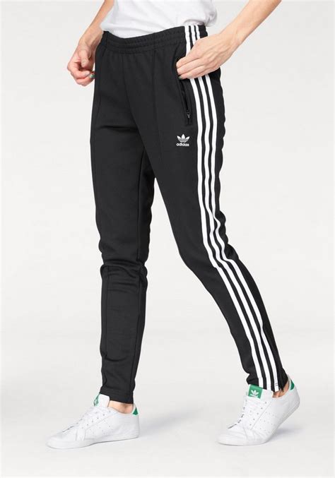 adidas trainingshose damen unten eng